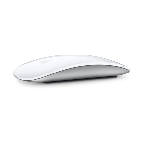 Apple Magic Mouse: Wireless, Bluetooth, Rechargeable. Works with Mac or iPad; Multi-Touch Surface - White